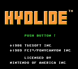 Hydlide (USA)